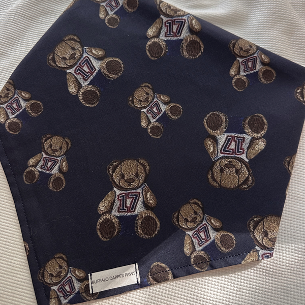 Buffalo Game Day Bear Bandana
