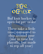 Load image into Gallery viewer, PRE-ORDER Buffalo Knit Hockey Bandana