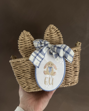 Load image into Gallery viewer, Personalized Bunny Tag Easter Basket