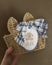 Load image into Gallery viewer, Personalized Bunny Tag Easter Basket
