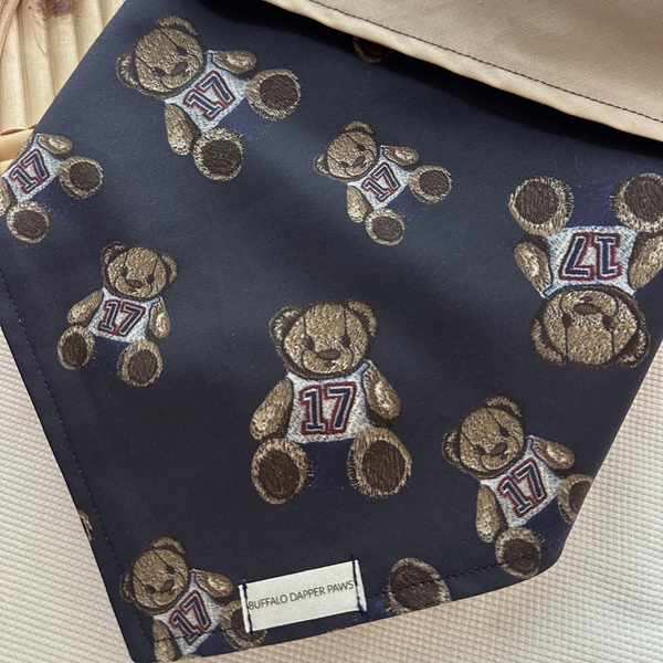 Buffalo Game Day Bear Bandana
