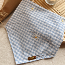 Load image into Gallery viewer, Blue Gingham Daisy