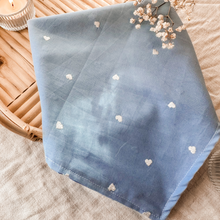 Load image into Gallery viewer, Custom Wedding Dog Bandana | Embroidered Hearts |