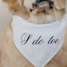 Load image into Gallery viewer, Embroidered Floral Wedding Bandana