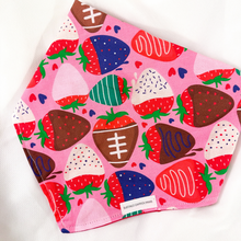 Load image into Gallery viewer, SALE Chocolate Covered Strawberry Footballs