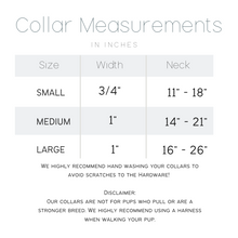 Load image into Gallery viewer, SILVER Buffalo Stripes Collar
