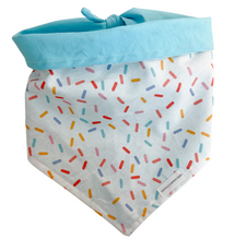 Load image into Gallery viewer, dog bandana with sprinkles all over