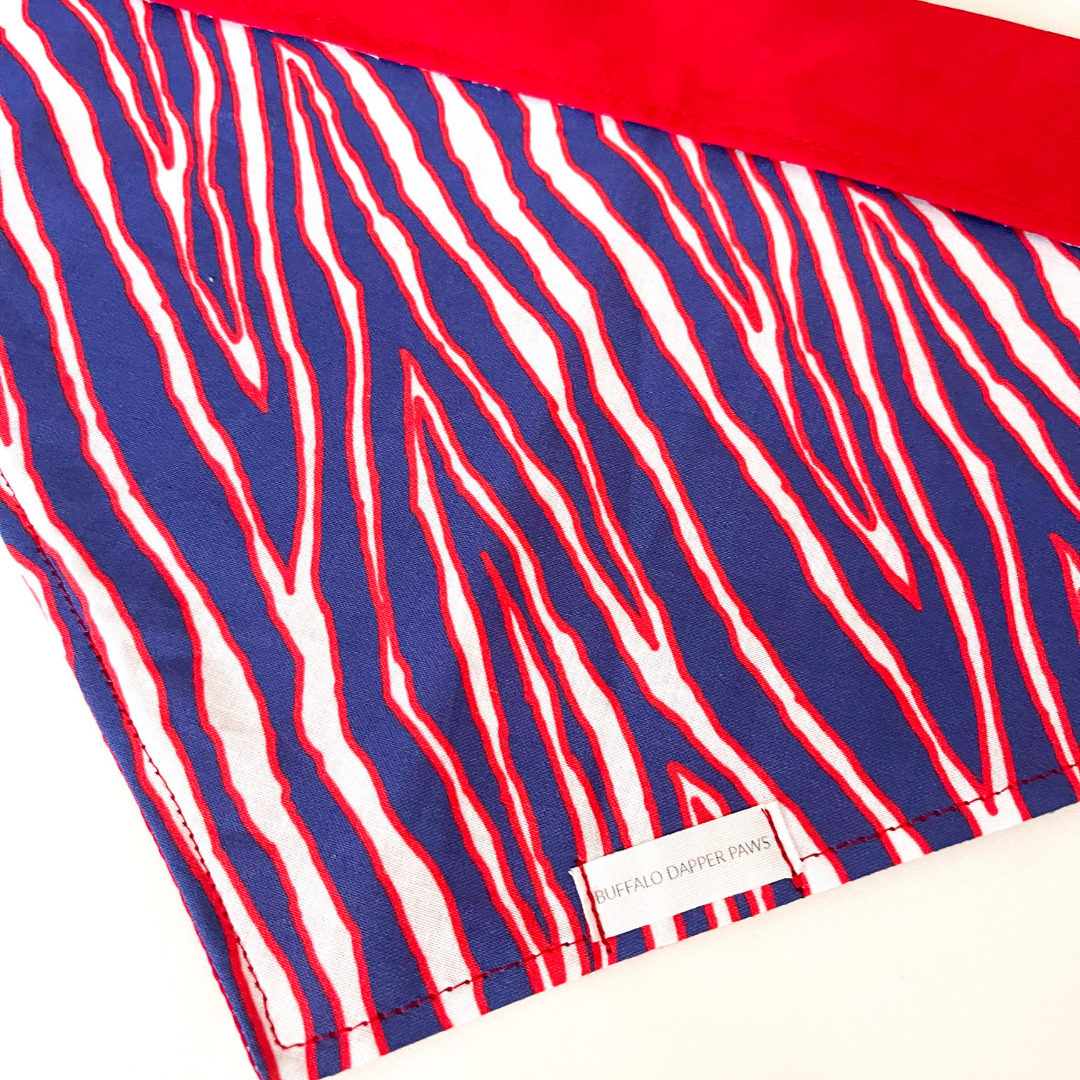 Zubaz pattern Dog Bandana | Buffalo Dapper Paws