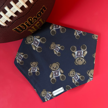 Load image into Gallery viewer, Buffalo Game Day Bear Bandana
