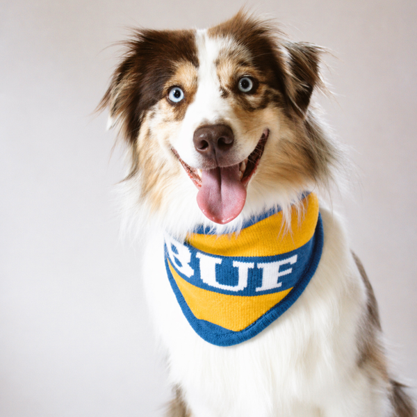 Buffalo Knit Hockey Bandana