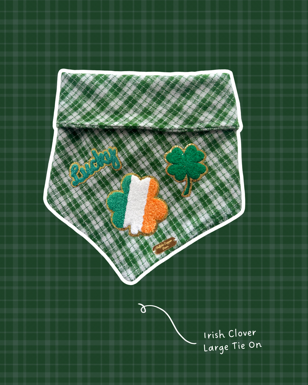 Irish Clover Large Tie on