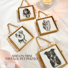 Load image into Gallery viewer, SHIPPING OPTION* Mother’s Day / Dog Mom Day Gift Set –  Floral Dog Biscuits &amp; Optional Custom Pet Portrait
