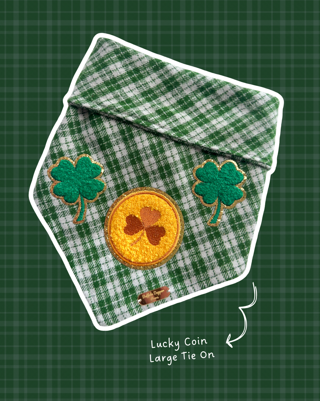 Lucky Coin Large Tie on