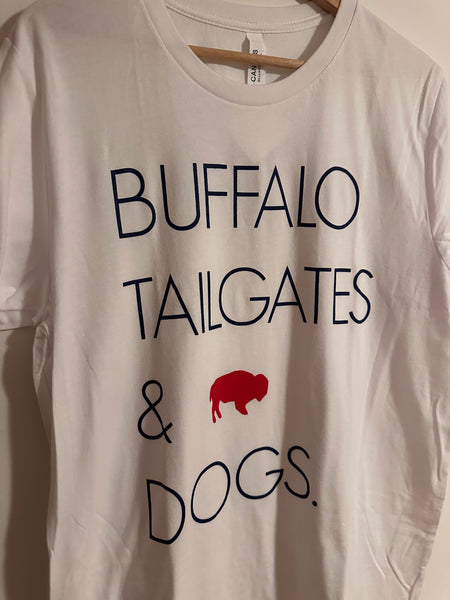 Buffalo Tailgates & Dogs tshirt