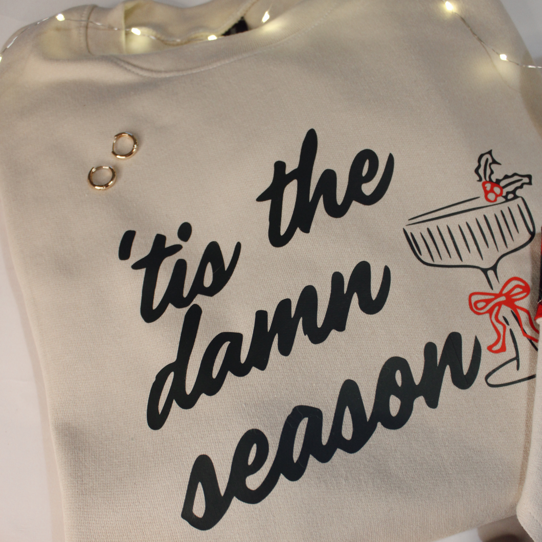 'Tis the damn season crewneck