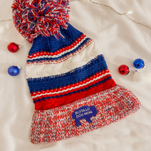 Load image into Gallery viewer, Buffalo Dog Mom Winter Knit Beanie
