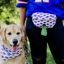 Load image into Gallery viewer, Buffalo Fanny Pack with Poop Bag Dispenser
